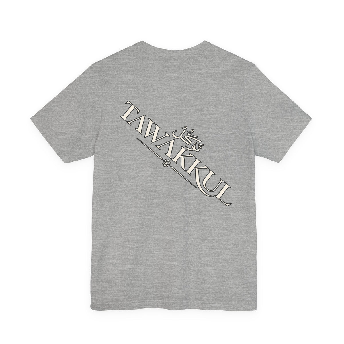 Vintage Leather Patch Tee — Small Chest Emblem