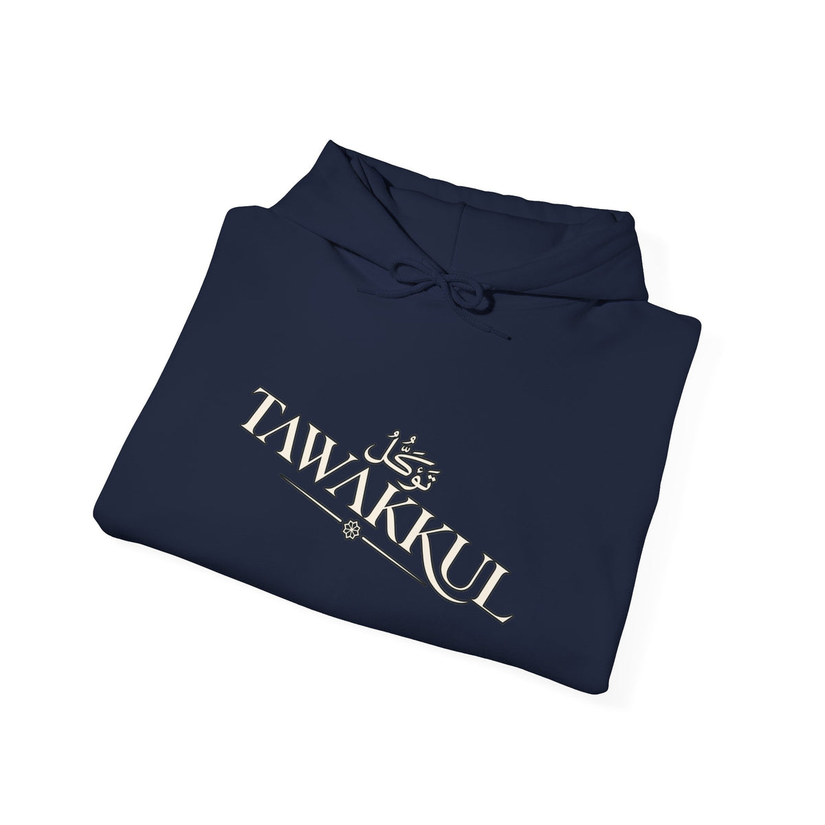 Tawakkul Hoodie — Arabic 'Tawakkul' Faith Graphic Hooded Sweatshirt