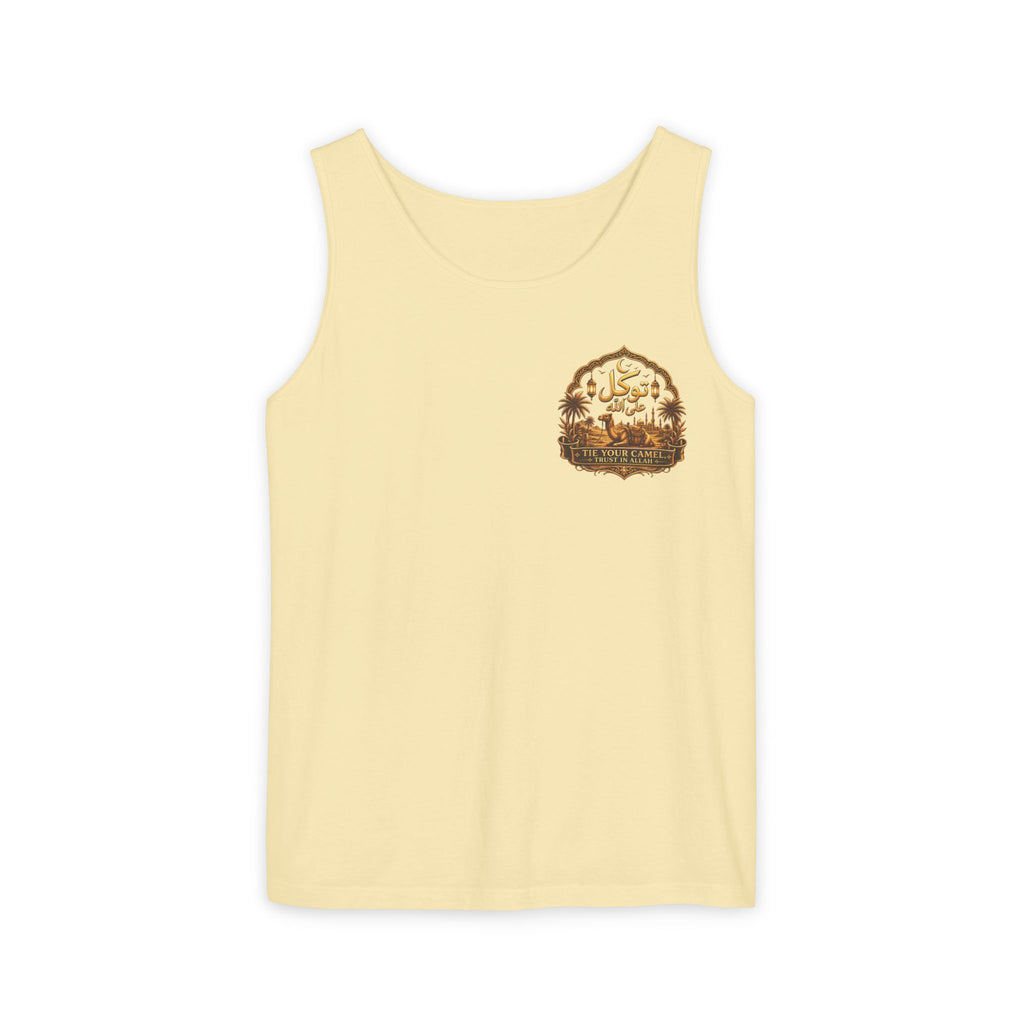 Trail Vibes Tank Top — “Grateful, Always” Rustic Outdoor Graphic Tank
