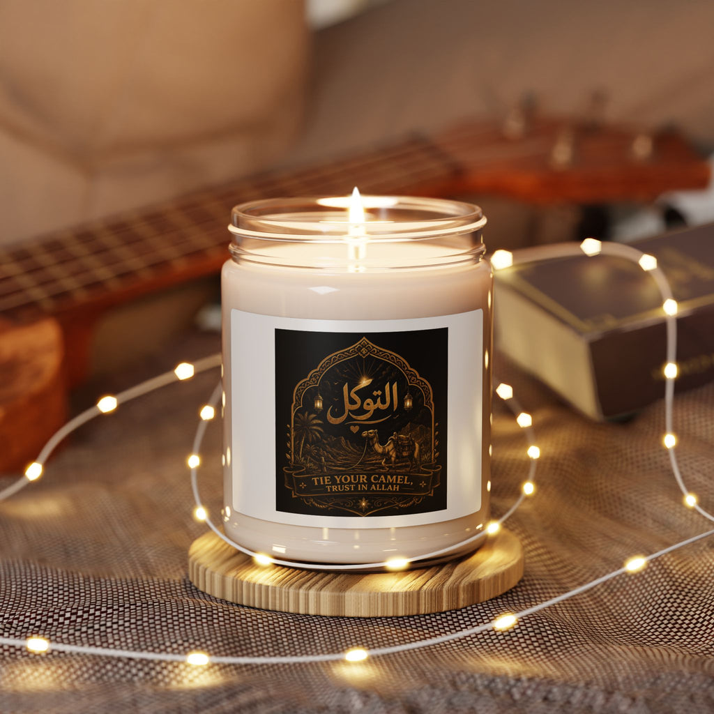 9oz Scented Soy Candle — Clean & Cozy Aromatherapy Jar