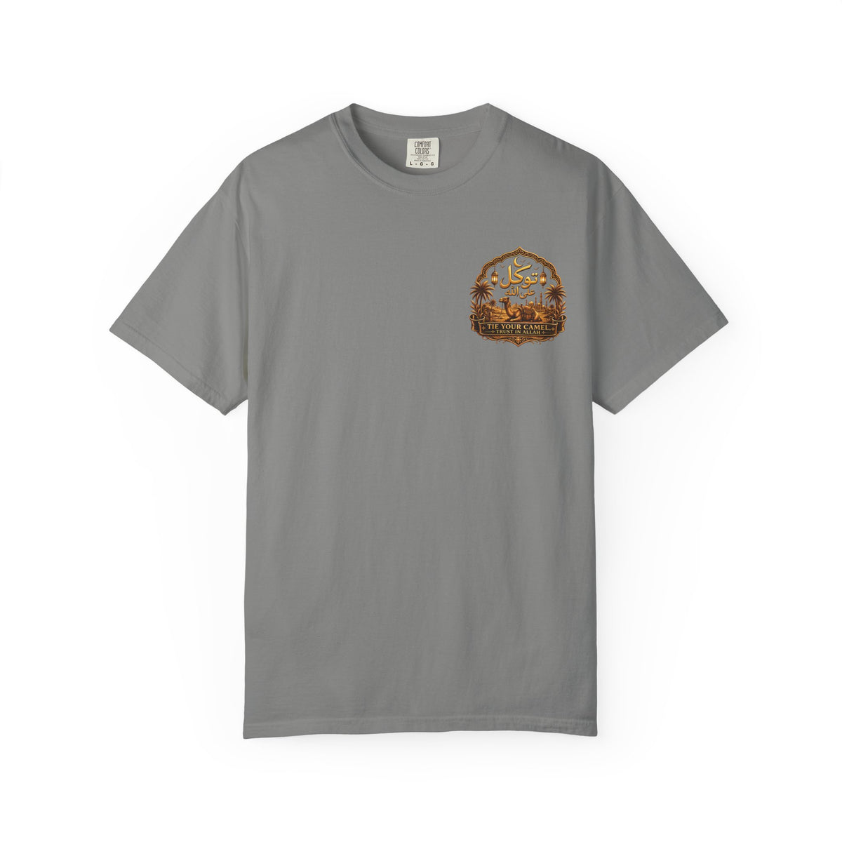 Tawakkul Crest Garment-Dyed T-Shirt