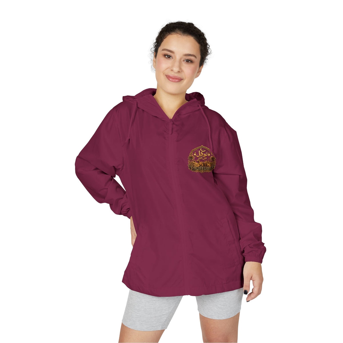 Tawakkul Lightweight Hooded Windbreaker