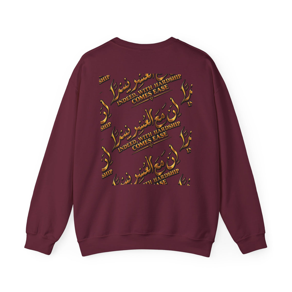 Arabic Calligraphy 'Al-Quds' Jerusalem Crewneck Sweatshirt