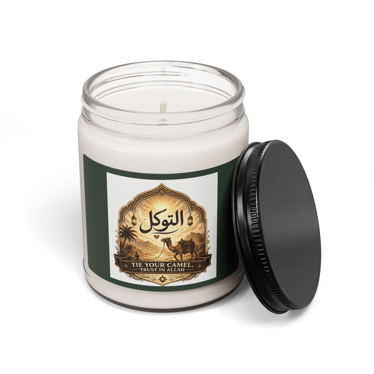 9oz Scented Soy Candle — Arabic Oud Fragrance Jar