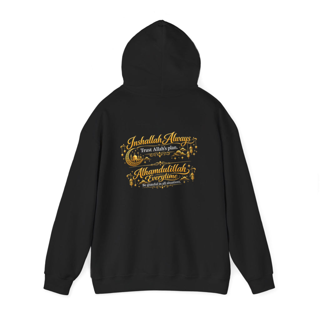 Forest Cabin Hoodie – Cozy Wilderness Landscape Hooded Sweatshirt