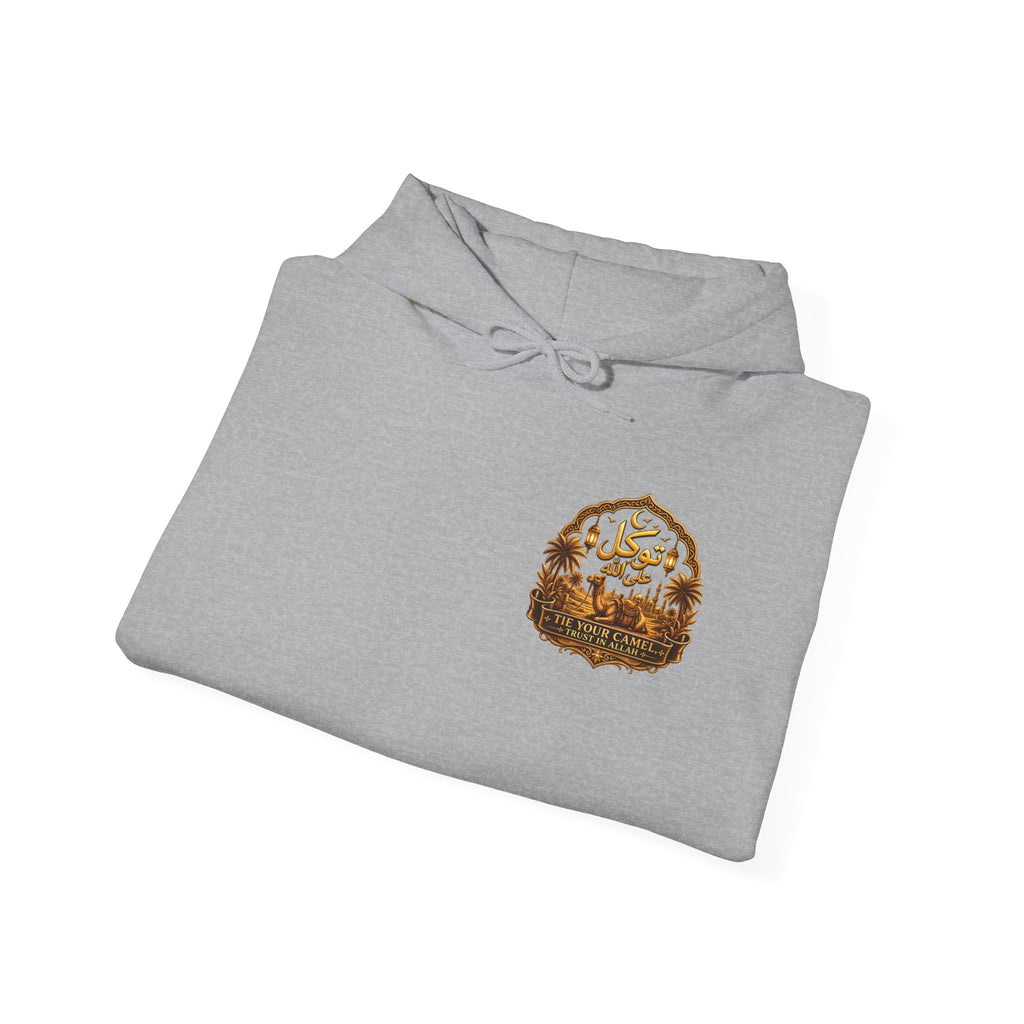 Forest Cabin Hoodie – Cozy Wilderness Landscape Hooded Sweatshirt