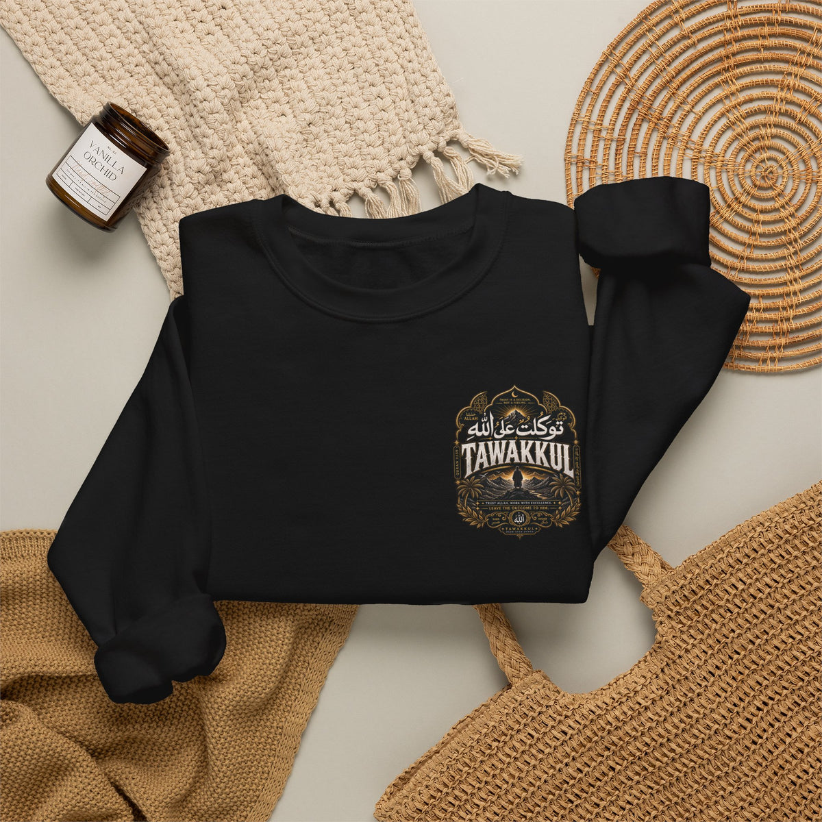 Vintage Tenakel Crest Crewneck Sweatshirt