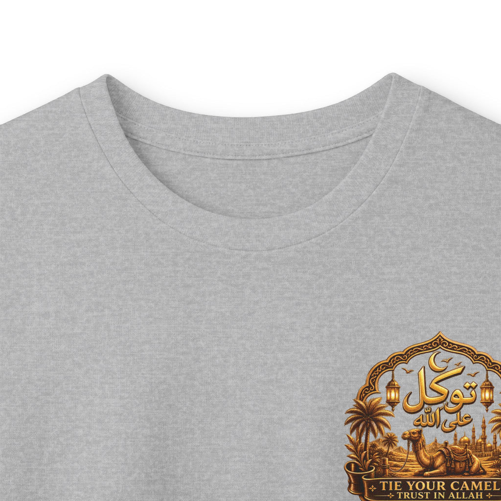 Long Sleeve Tee — 'Qader' Desert Rider Graphic Shirt