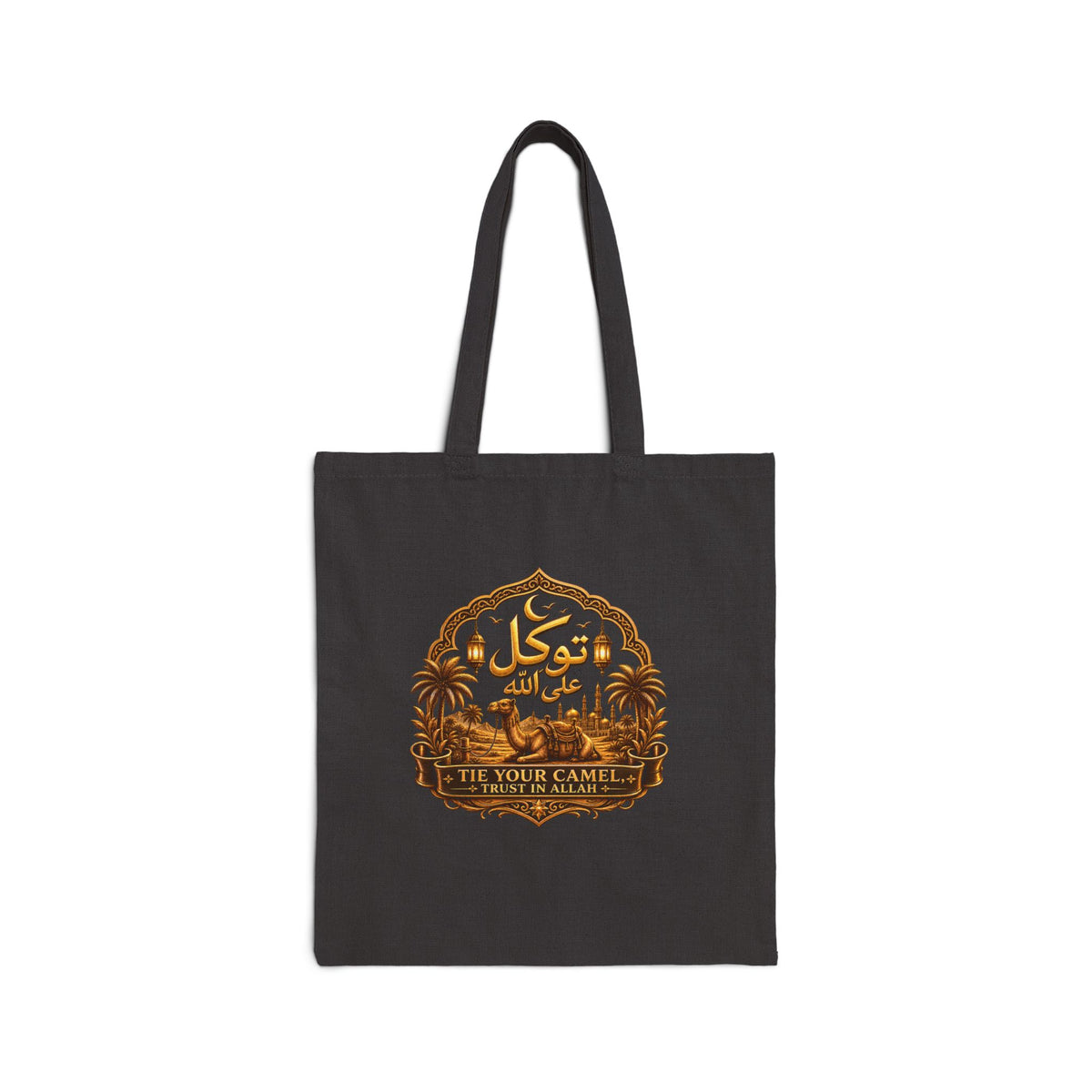 Canvas Tote Bag — Minimal Natural Cotton Shopper