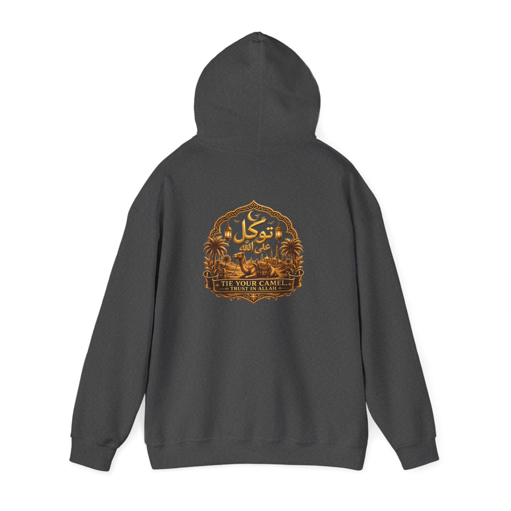 Pocket Pup Hoodie — Small Cute Pug Chest Graphic Hooded Sweatshirt