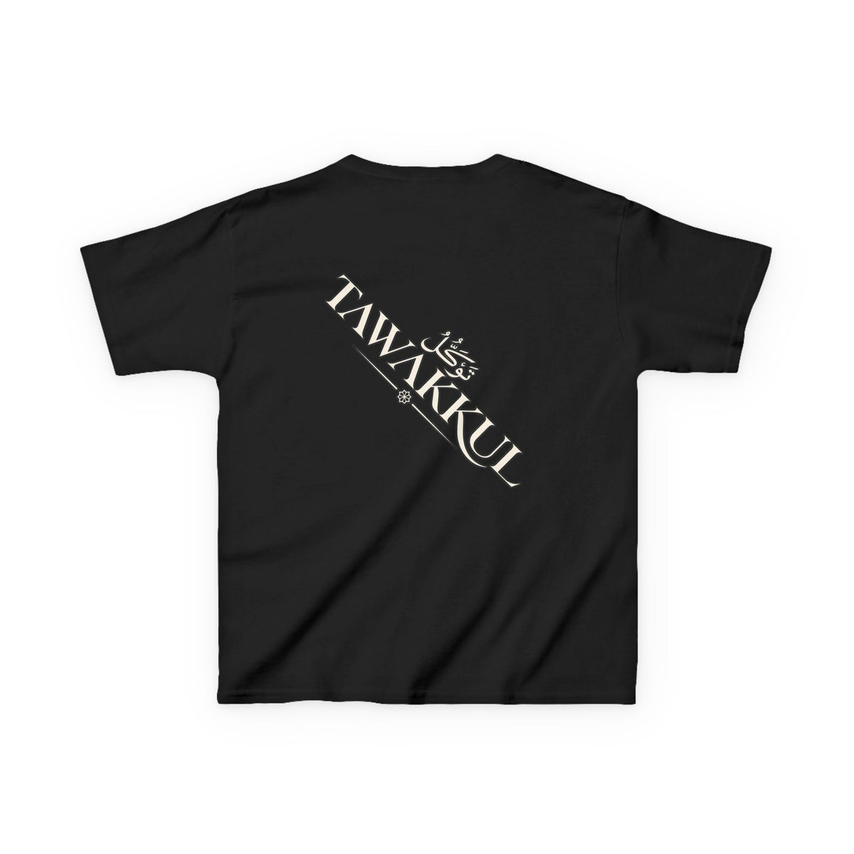 Kids T‑Shirt — 'Tavíkul' Back Logo with Mountain Patch | Outdoor Adventure Tee