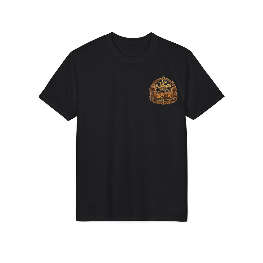 T-Shirt — Tawakkul Script Black Tee
