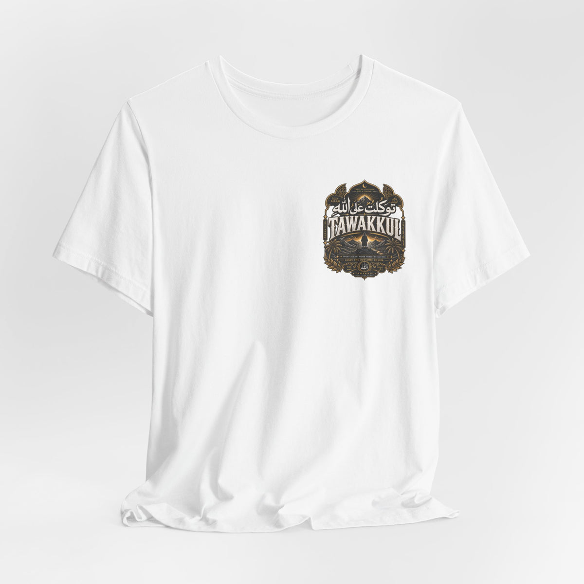 Kawakkuk Crest Graphic Tee — Vintage Wildlife Badge T‑Shirt