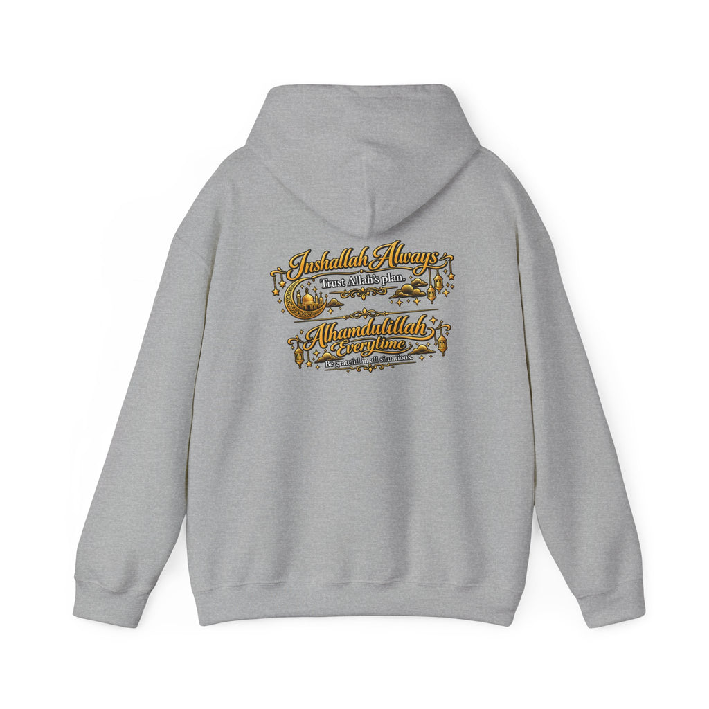 Forest Cabin Hoodie – Cozy Wilderness Landscape Hooded Sweatshirt
