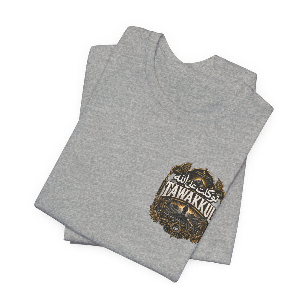 Kawakkuk Crest Graphic Tee — Vintage Wildlife Badge T‑Shirt