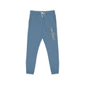 Fleece Sweatpants with 'Thankful' Side Script — Cozy Garment-Dyed Joggers