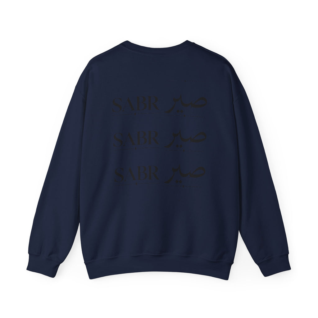 Bear Paw Crewneck Sweatshirt — Vintage 'Awakening' Forest Graphic