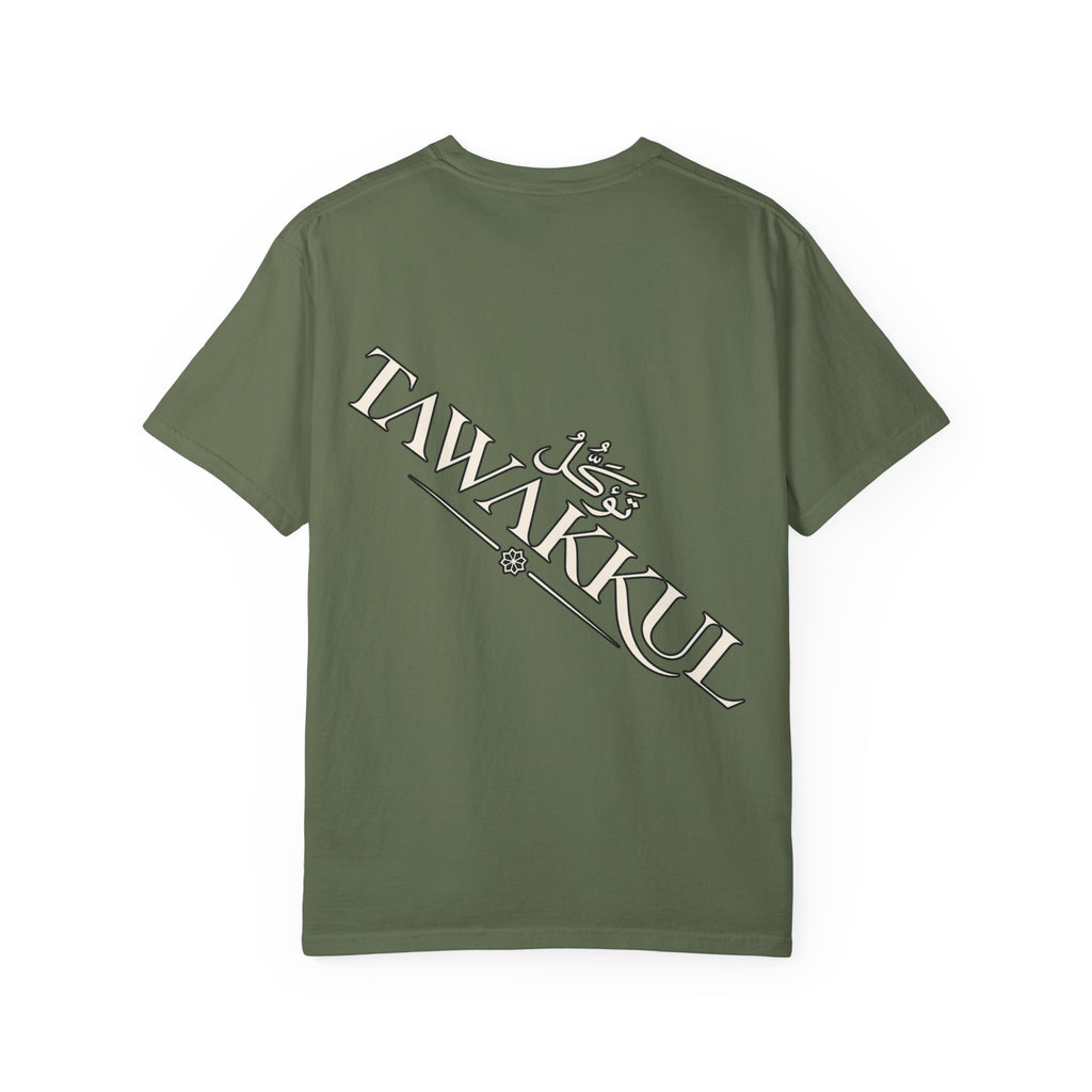 Tawakkul Crest Garment-Dyed T-Shirt