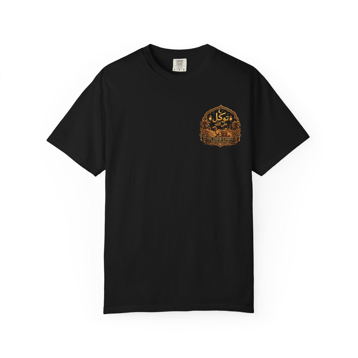 Tawakkul Crest Garment-Dyed T-Shirt