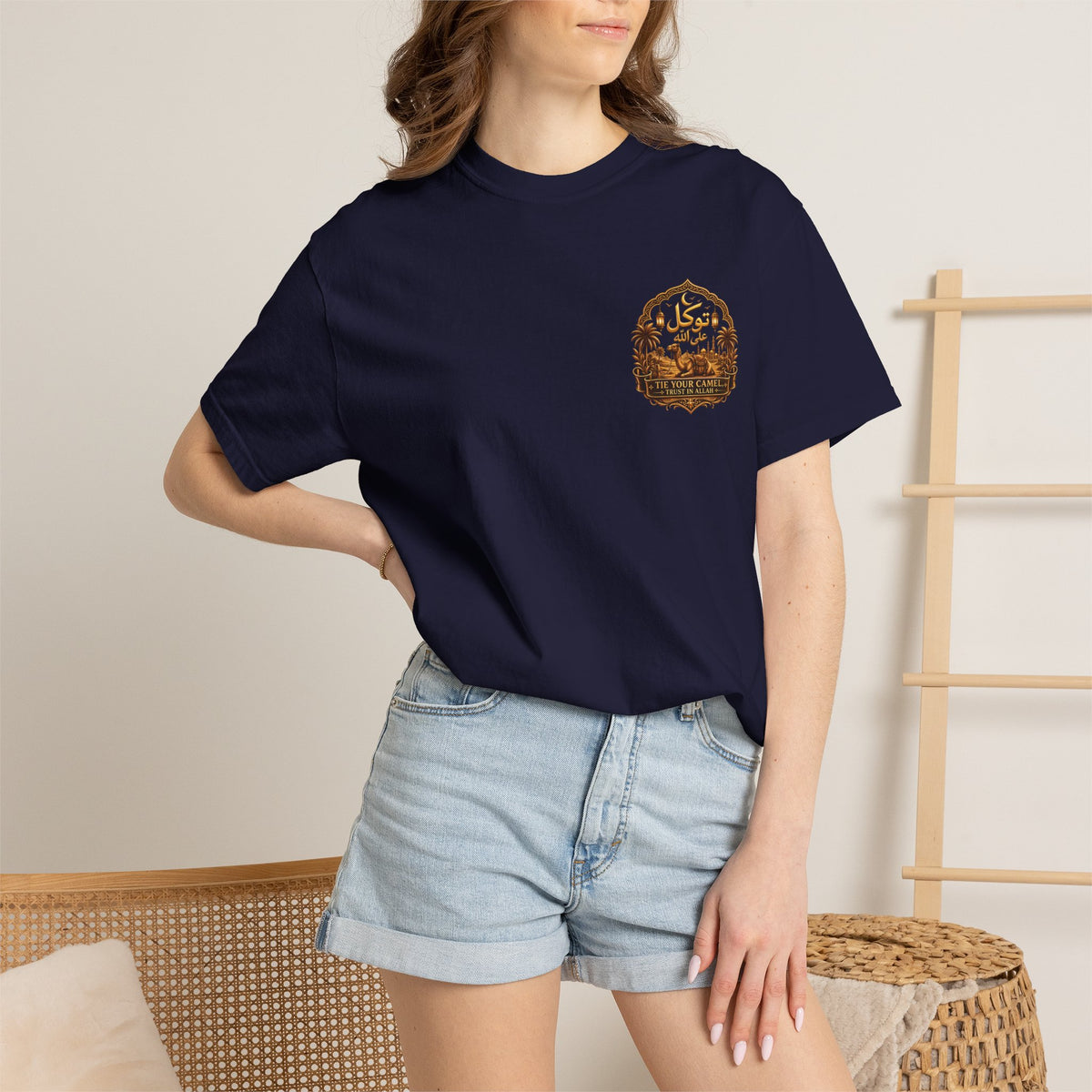 Vintage Snorkel Helmet T-Shirt — 'Panakill' Logo Chest & Back Graphic