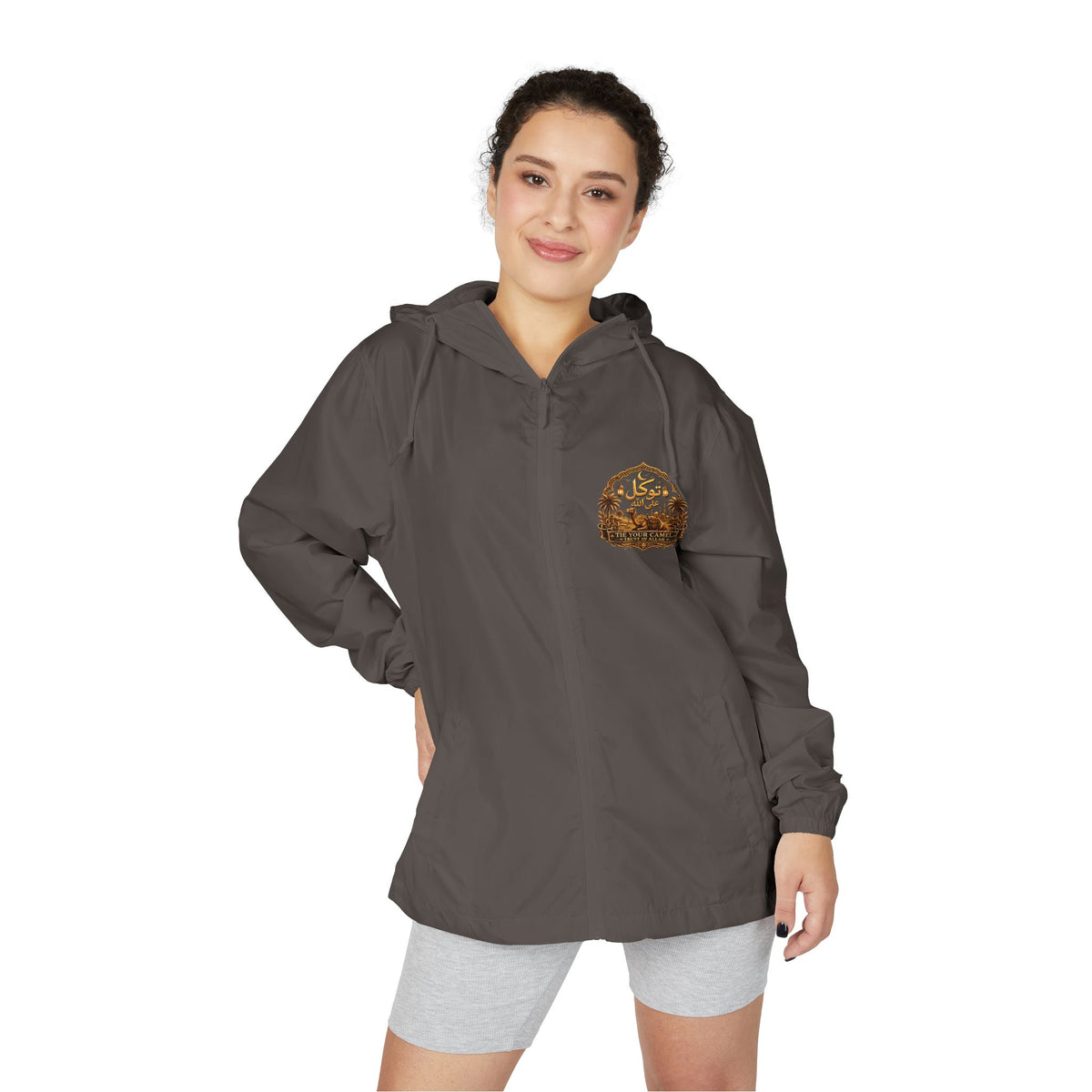 Tawakkul Lightweight Hooded Windbreaker