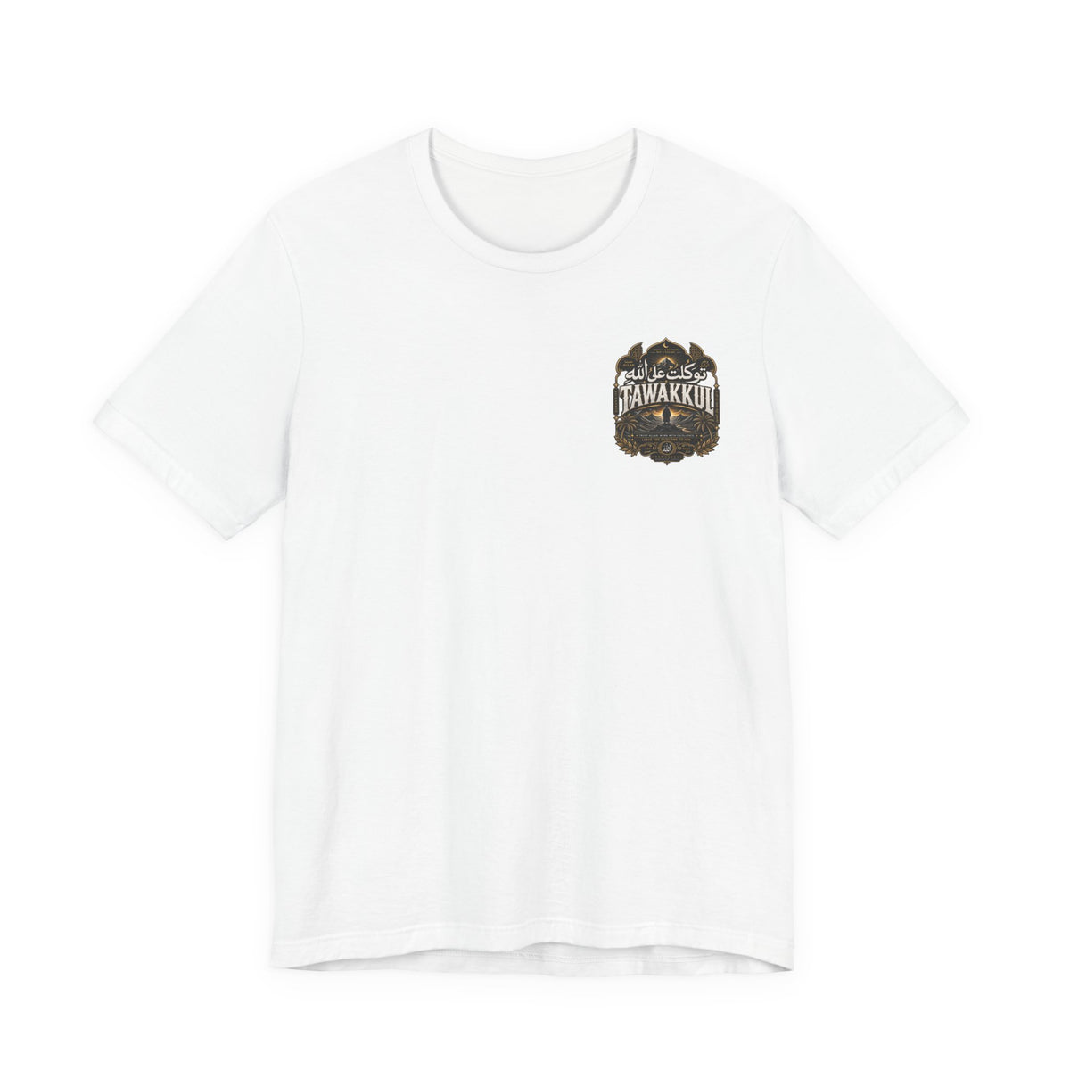 Beard Mountain Badge T-Shirt — Kawakawa Vintage Explorer Tee