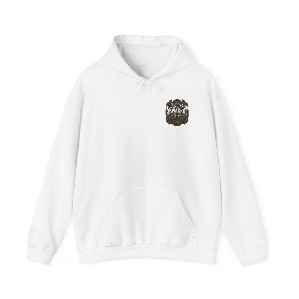 Desert Camel Hoodie – Arabic Calligraphy 'الجمل' Vintage Oasis Sweatshirt
