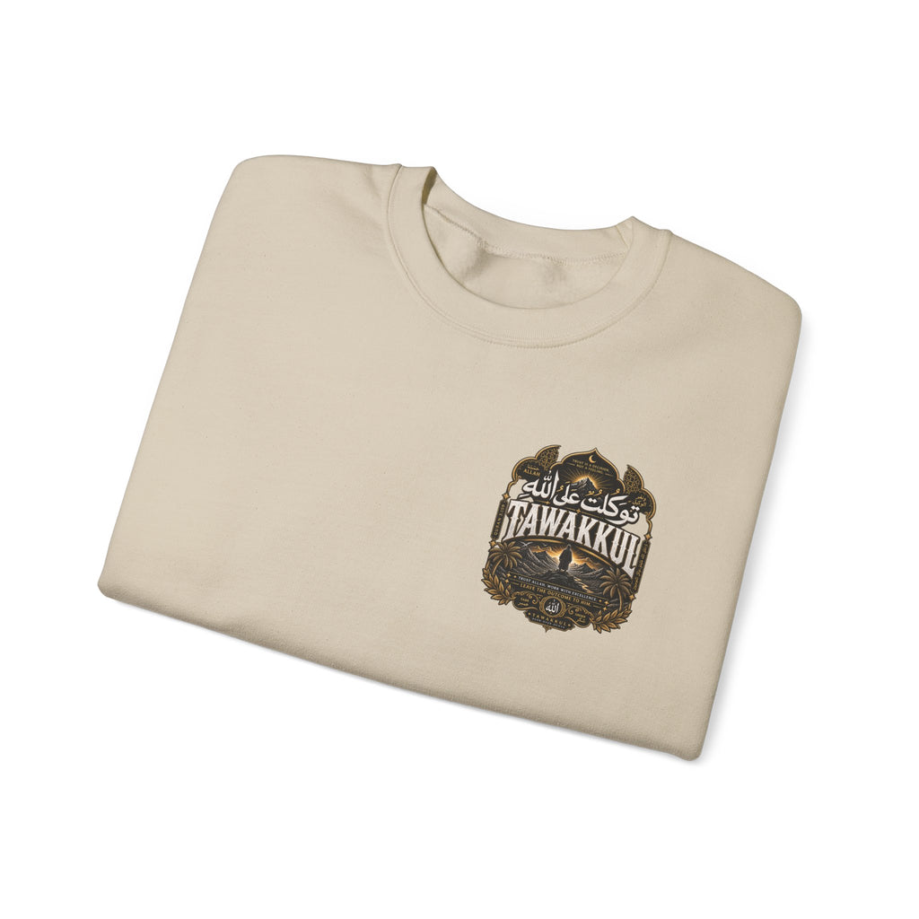 Bearded Camper Crewneck Sweatshirt - Adventure "WAKKOH" Chest Logo