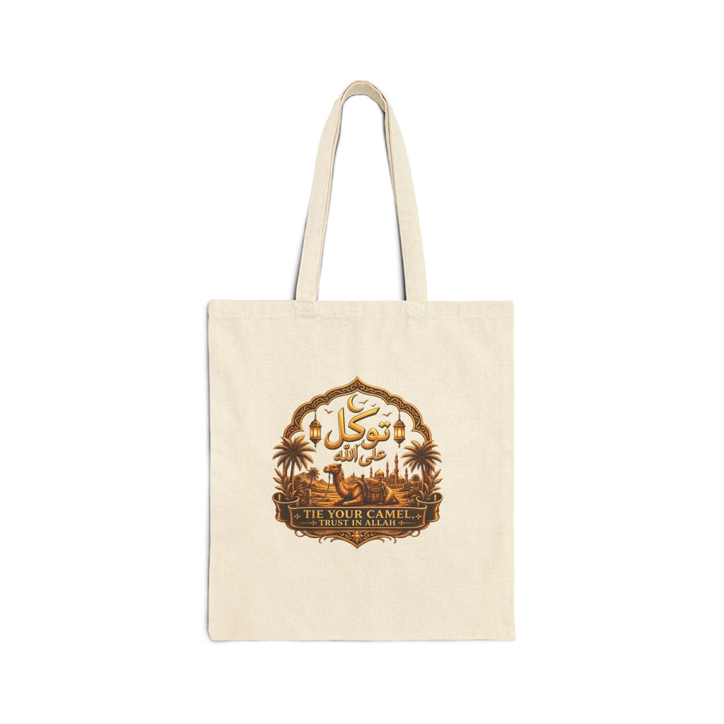 Canvas Tote Bag — Minimal Natural Cotton Shopper