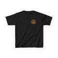 Kids T‑Shirt — 'Tavíkul' Back Logo with Mountain Patch | Outdoor Adventure Tee
