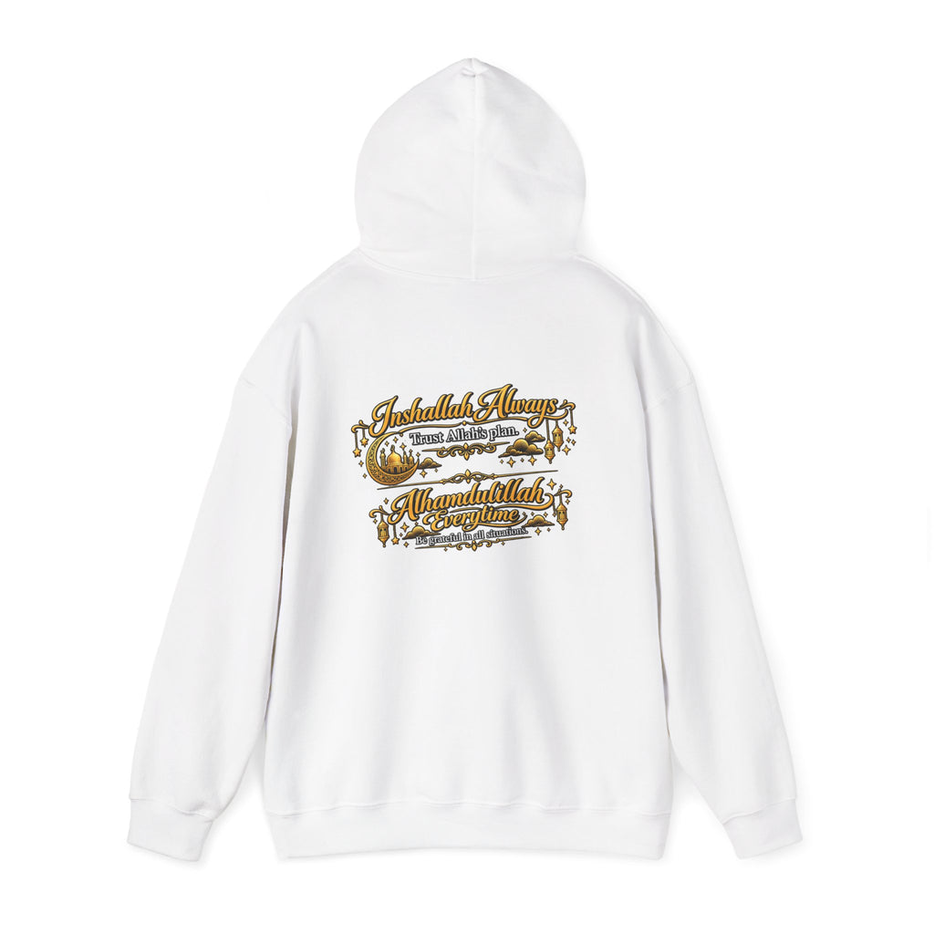 Forest Cabin Hoodie – Cozy Wilderness Landscape Hooded Sweatshirt