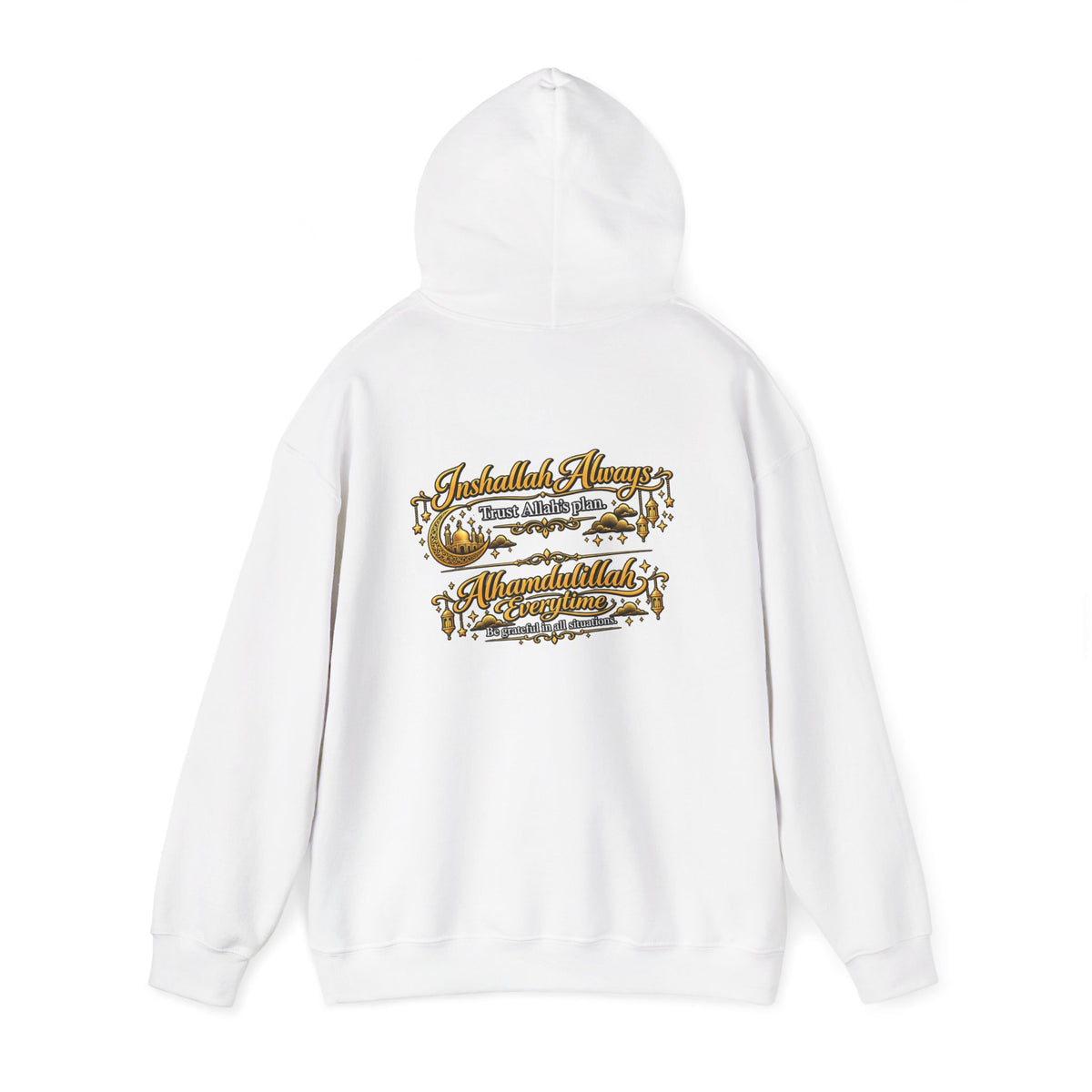 Forest Cabin Hoodie – Cozy Wilderness Landscape Hooded Sweatshirt