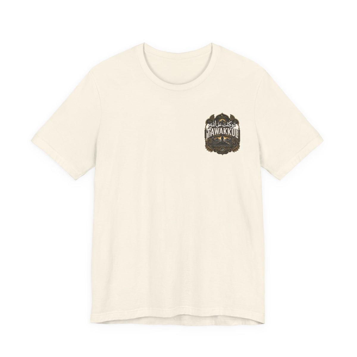 Beard Mountain Badge T-Shirt — Kawakawa Vintage Explorer Tee