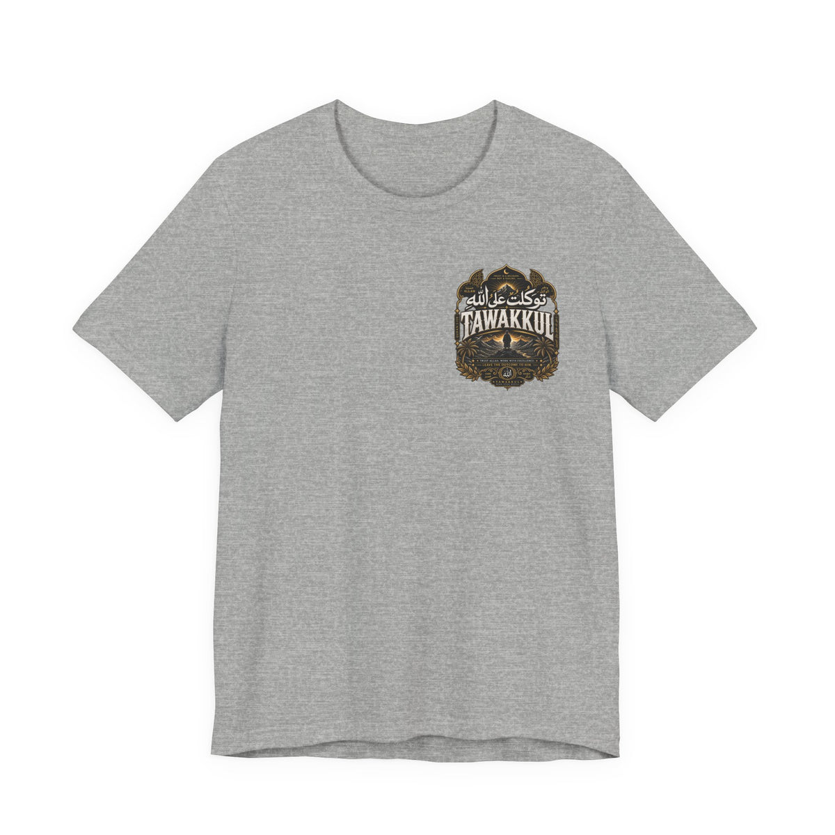 Kawakkuk Crest Graphic Tee — Vintage Wildlife Badge T‑Shirt