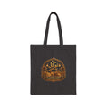 Forest Cabin Vintage Tote Bag - Rustic Woodland Canvas Grocery Tote