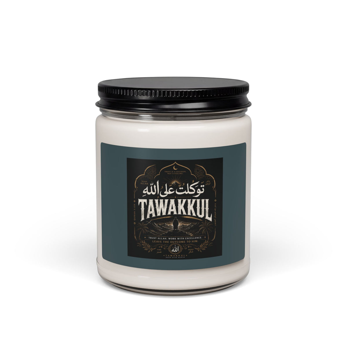 9oz Scented Soy Candle — Clean White Jar Aromatherapy Candle for Relaxation & Gifts