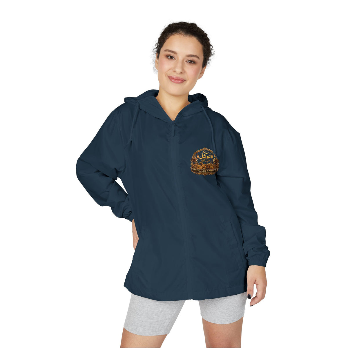Tawakkul Lightweight Hooded Windbreaker