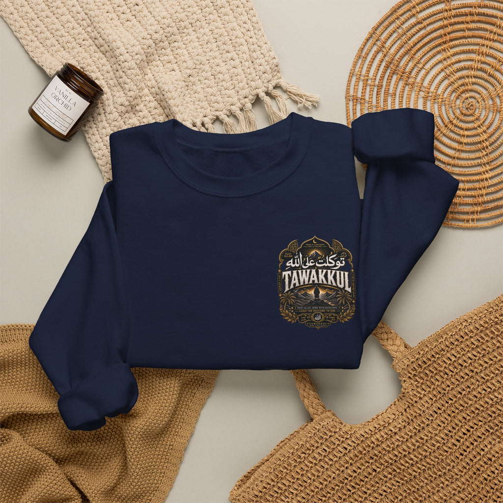 Vintage Tenakel Crest Crewneck Sweatshirt