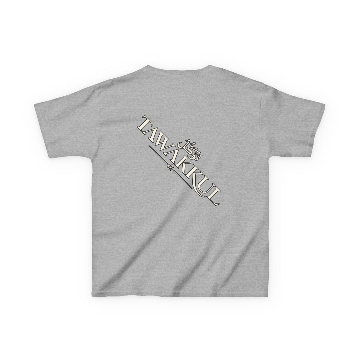 Kids T‑Shirt — 'Tavíkul' Back Logo with Mountain Patch | Outdoor Adventure Tee
