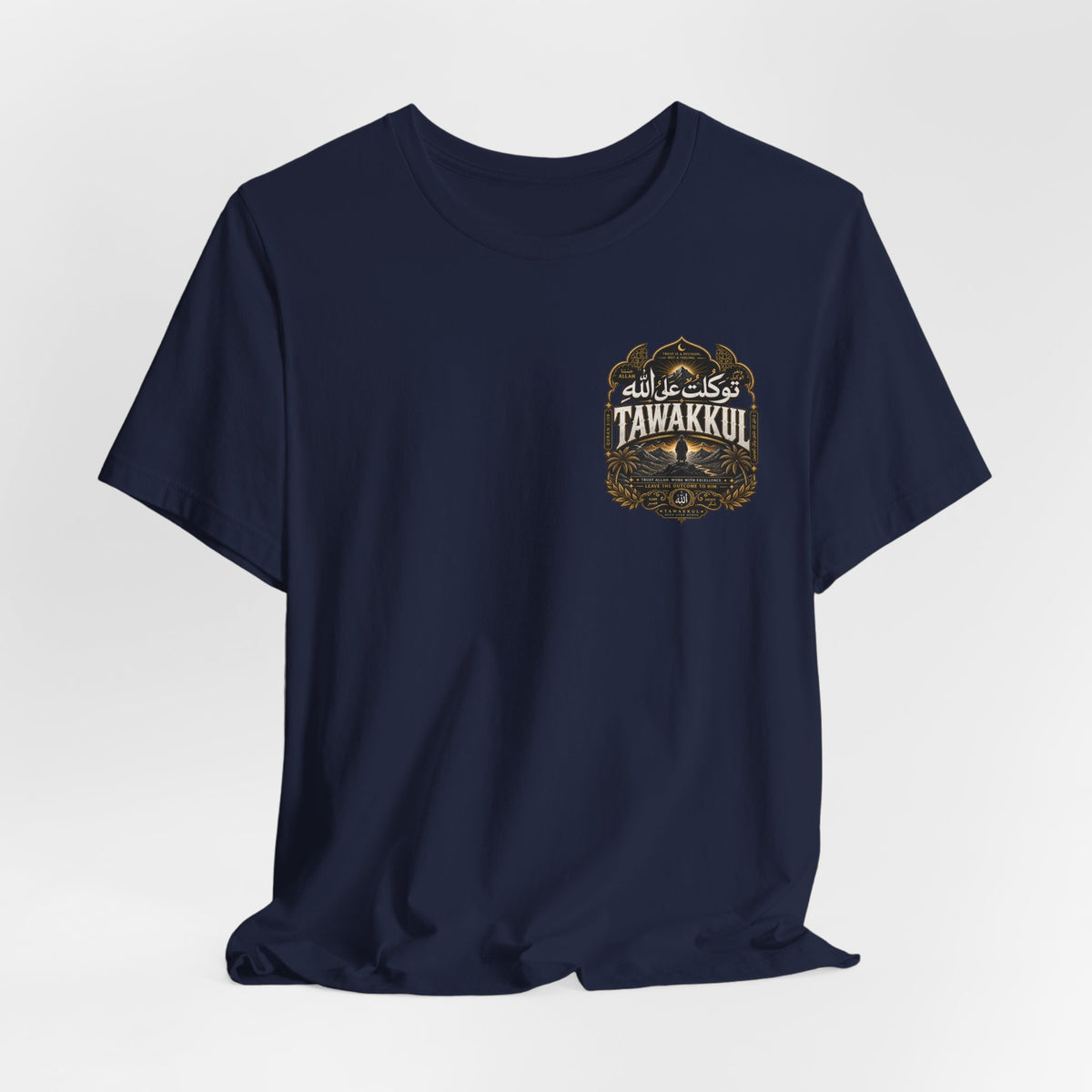 Kawakkuk Crest Graphic Tee — Vintage Wildlife Badge T‑Shirt