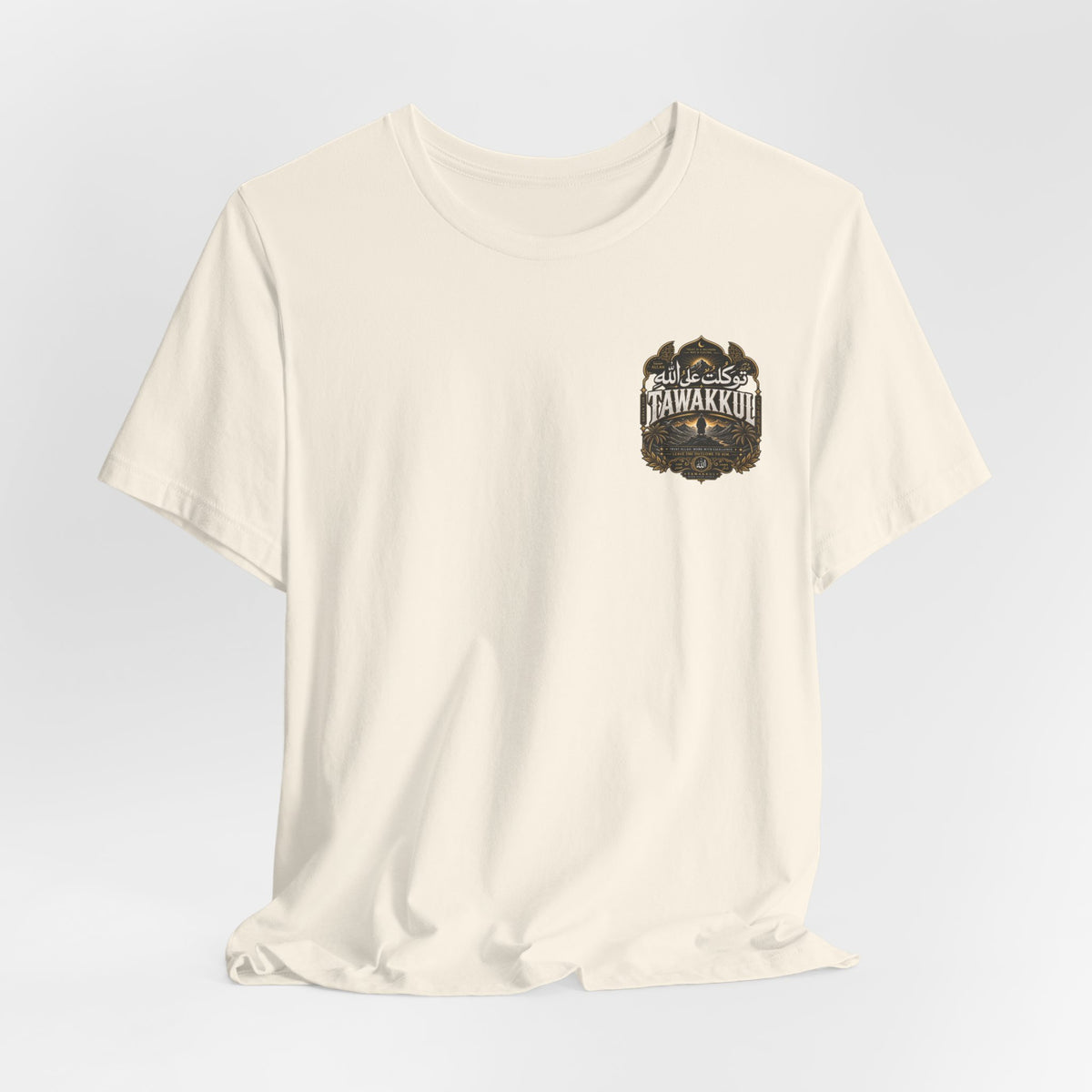 Beard Mountain Badge T-Shirt — Kawakawa Vintage Explorer Tee