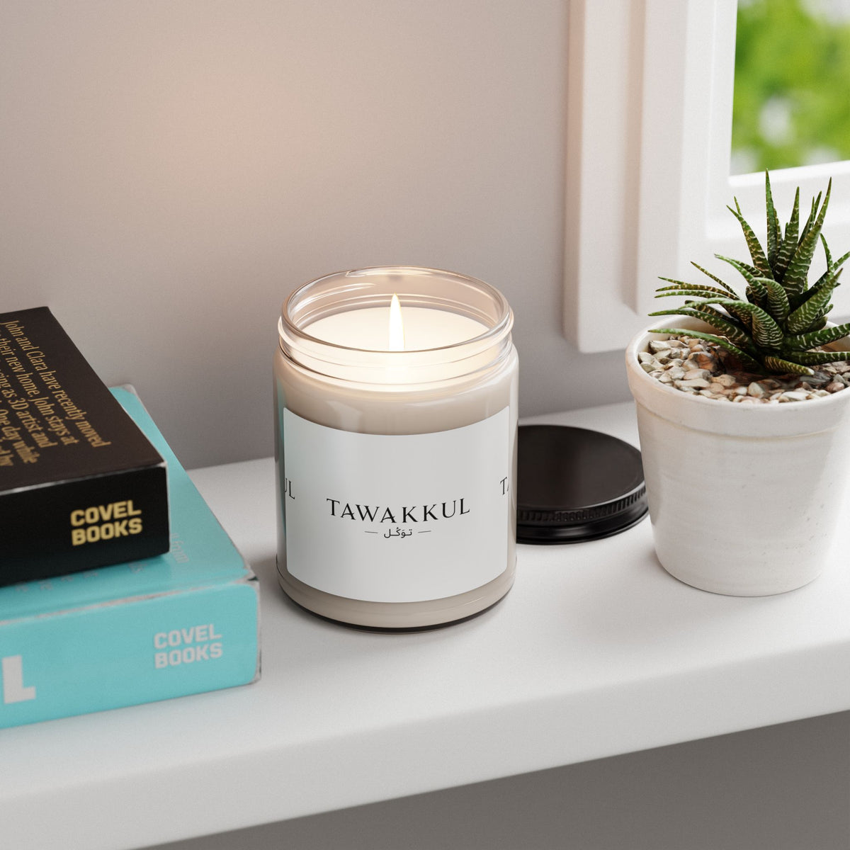 Tawakkul Scented Soy Candle — 9oz Relaxing Aromatherapy Jar