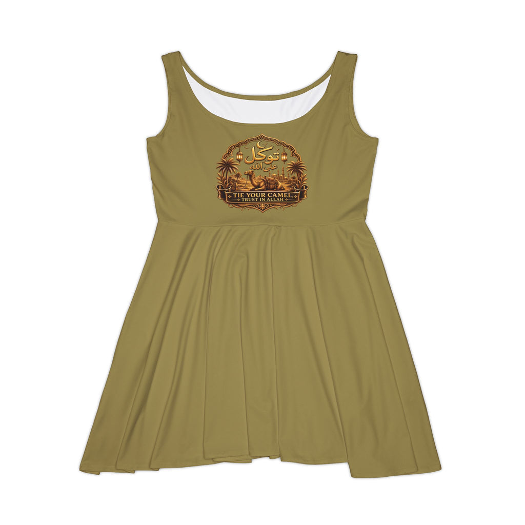 Tawakkul Skater Dress — Faith-Inspired Women's AOP Dress