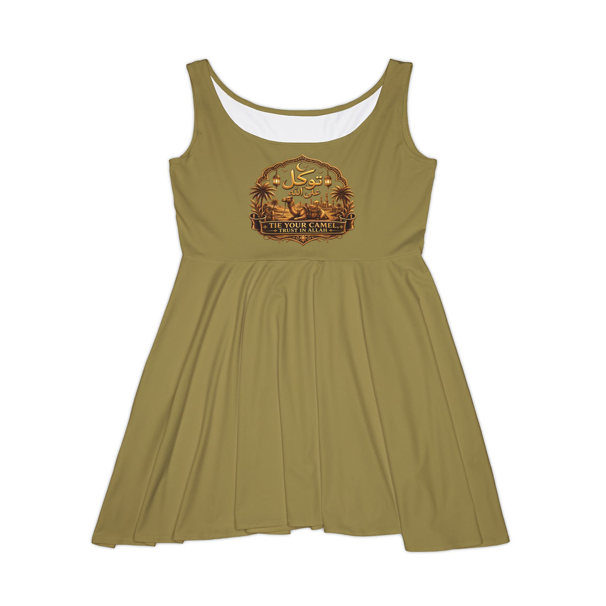 Tawakkul Skater Dress — Faith-Inspired Women's AOP Dress