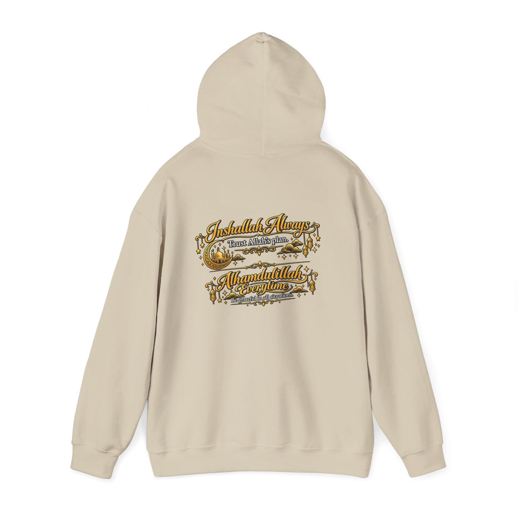 Forest Cabin Hoodie – Cozy Wilderness Landscape Hooded Sweatshirt