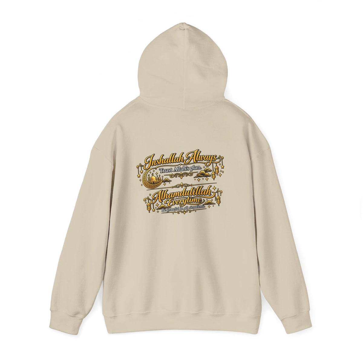 Forest Cabin Hoodie – Cozy Wilderness Landscape Hooded Sweatshirt