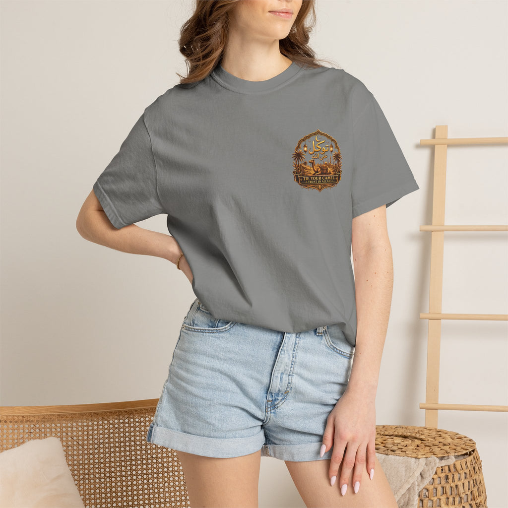 Tawakkul Crest Garment-Dyed T-Shirt