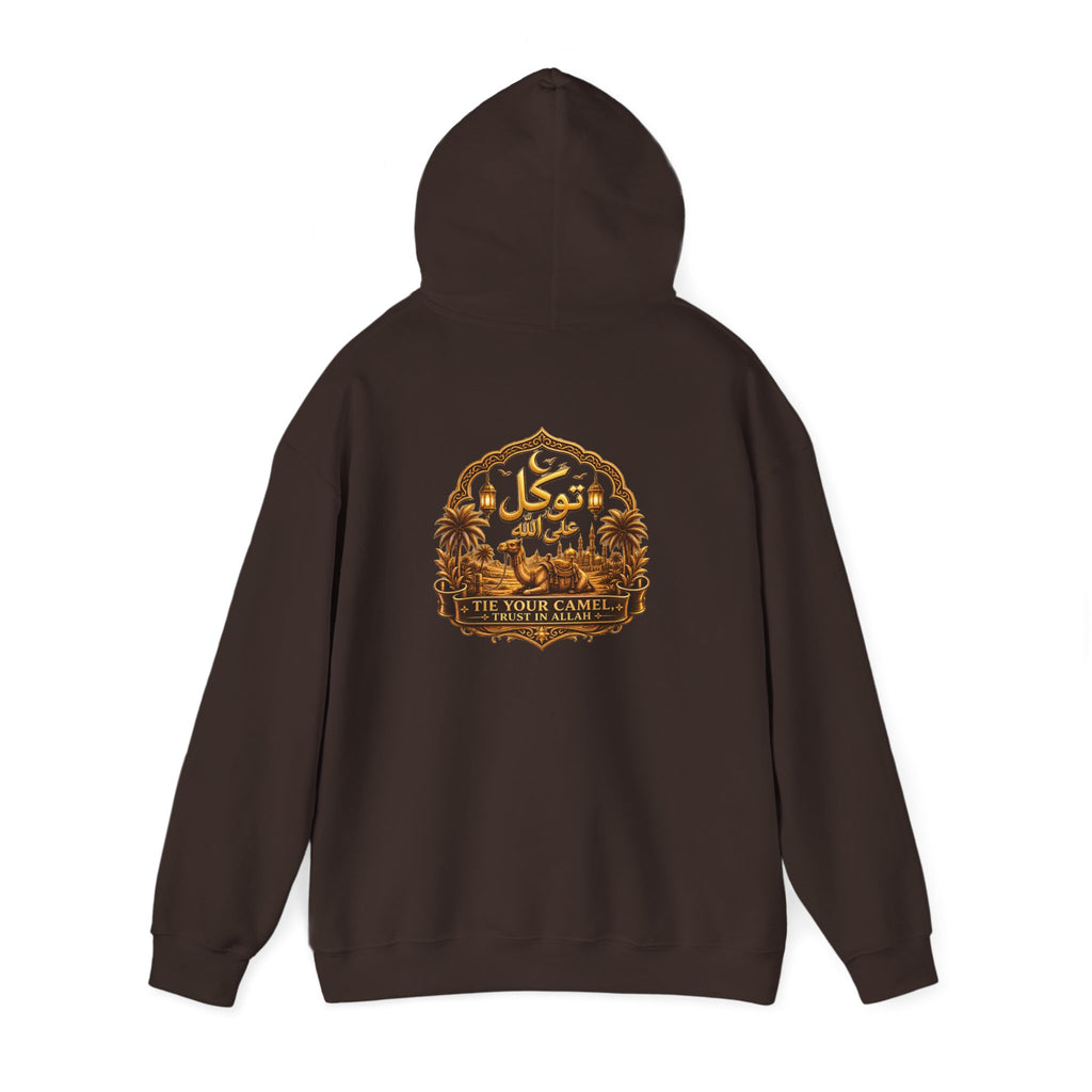 Pocket Pup Hoodie — Small Cute Pug Chest Graphic Hooded Sweatshirt