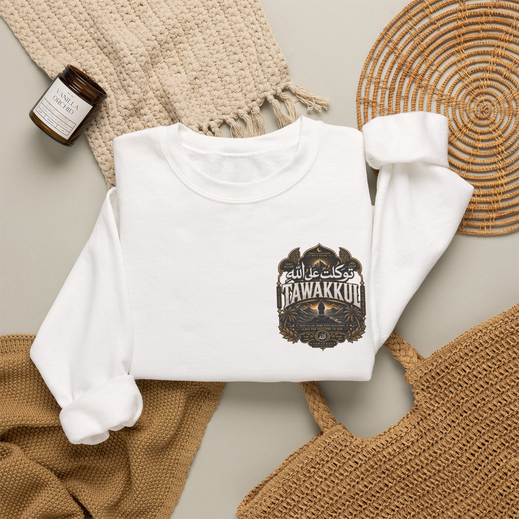 Bearded Camper Crewneck Sweatshirt - Adventure "WAKKOH" Chest Logo