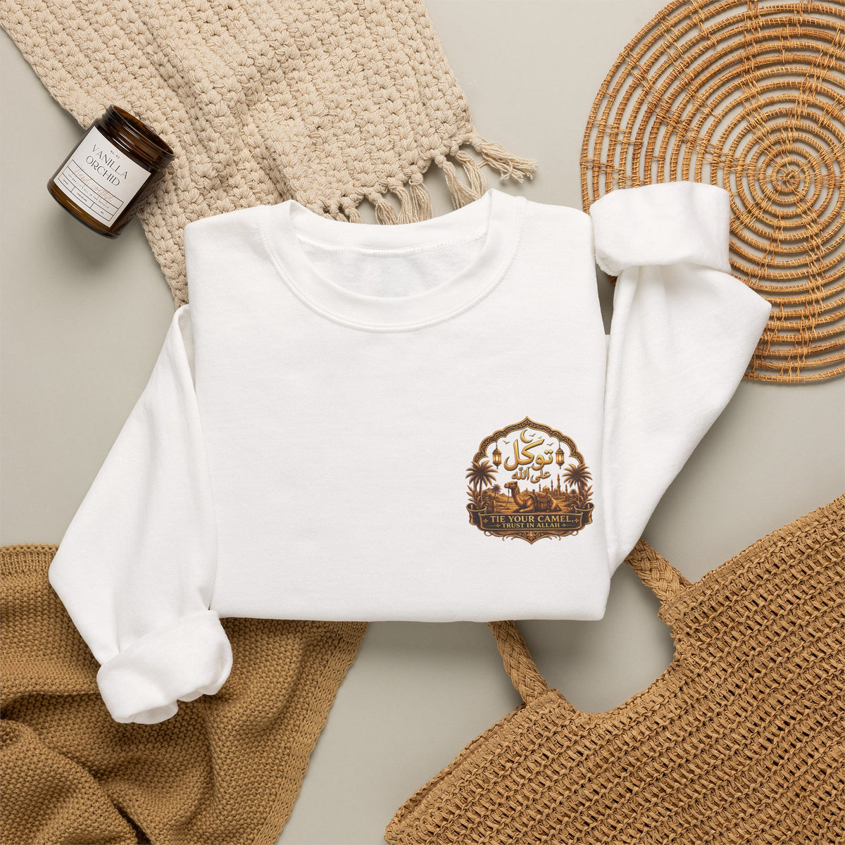Vintage Pumpkin Patch Crewneck Sweatshirt